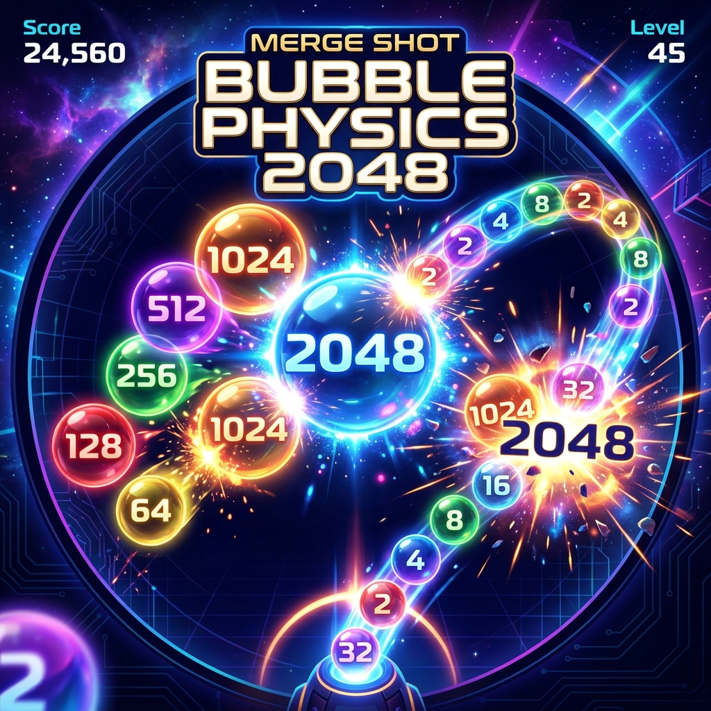Merge Shot 2048 Preview